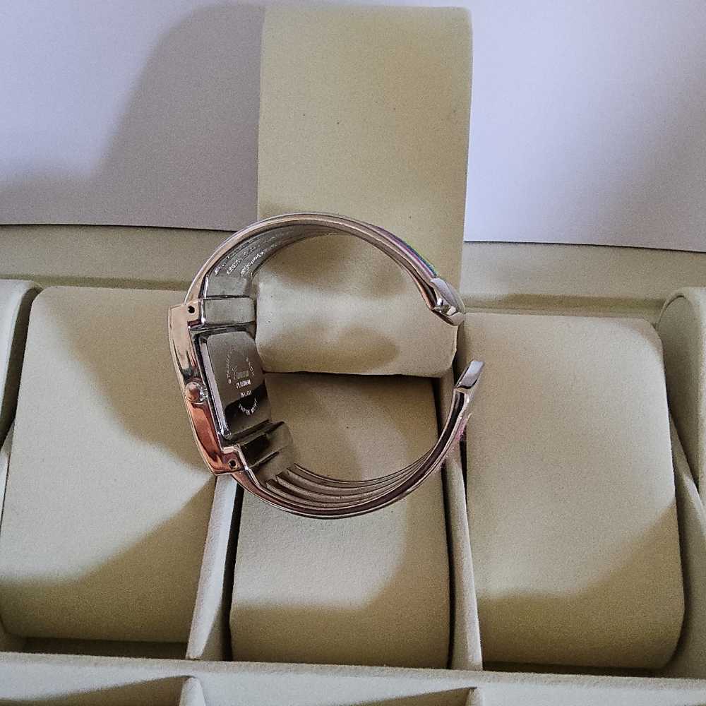 Geneva Platinum Multicolor Strap Watch - Picture 4 of 4